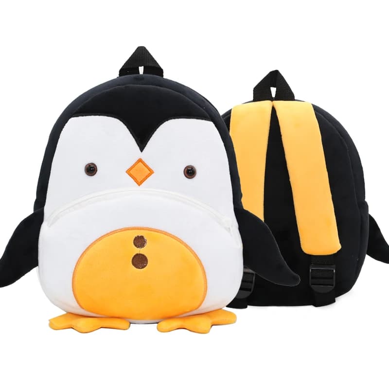 Sac à dos maternelle enfant – pingouin douillet