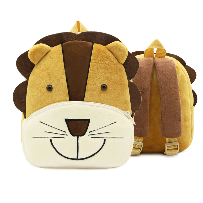 sac à dos lion peluche