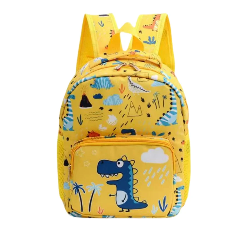 cartable dinosaure jaune