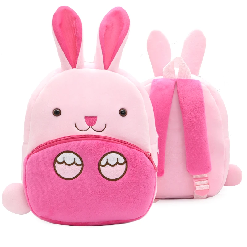 sac à dos lapin rose enfant